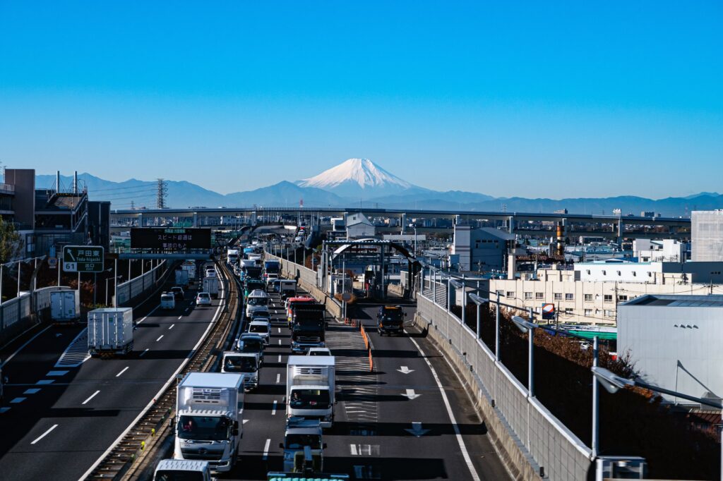 意外と美しい東北・上越新幹線から見える富士山