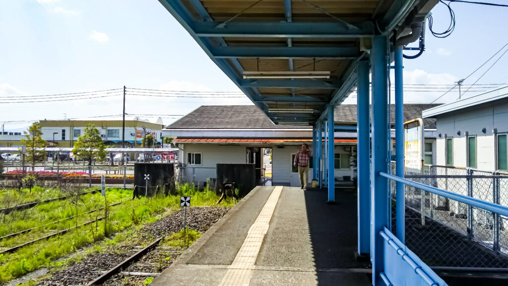 終着駅となった志布志駅