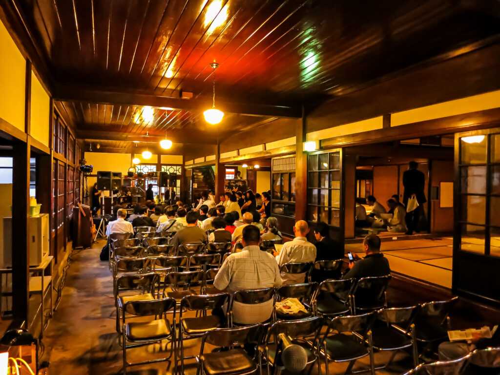 音楽のある東北　斜陽館　永井龍雲