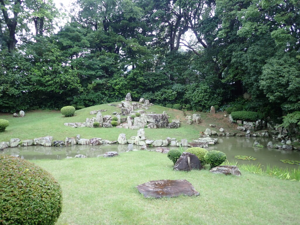 萬福寺の雪舟庭園