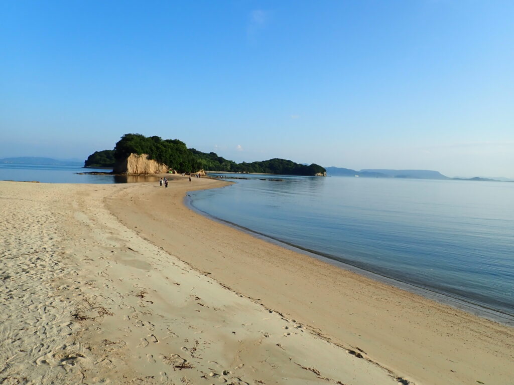 小豆島の「エンジェルロード」