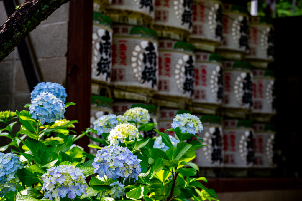 お酒の神様も祀られている