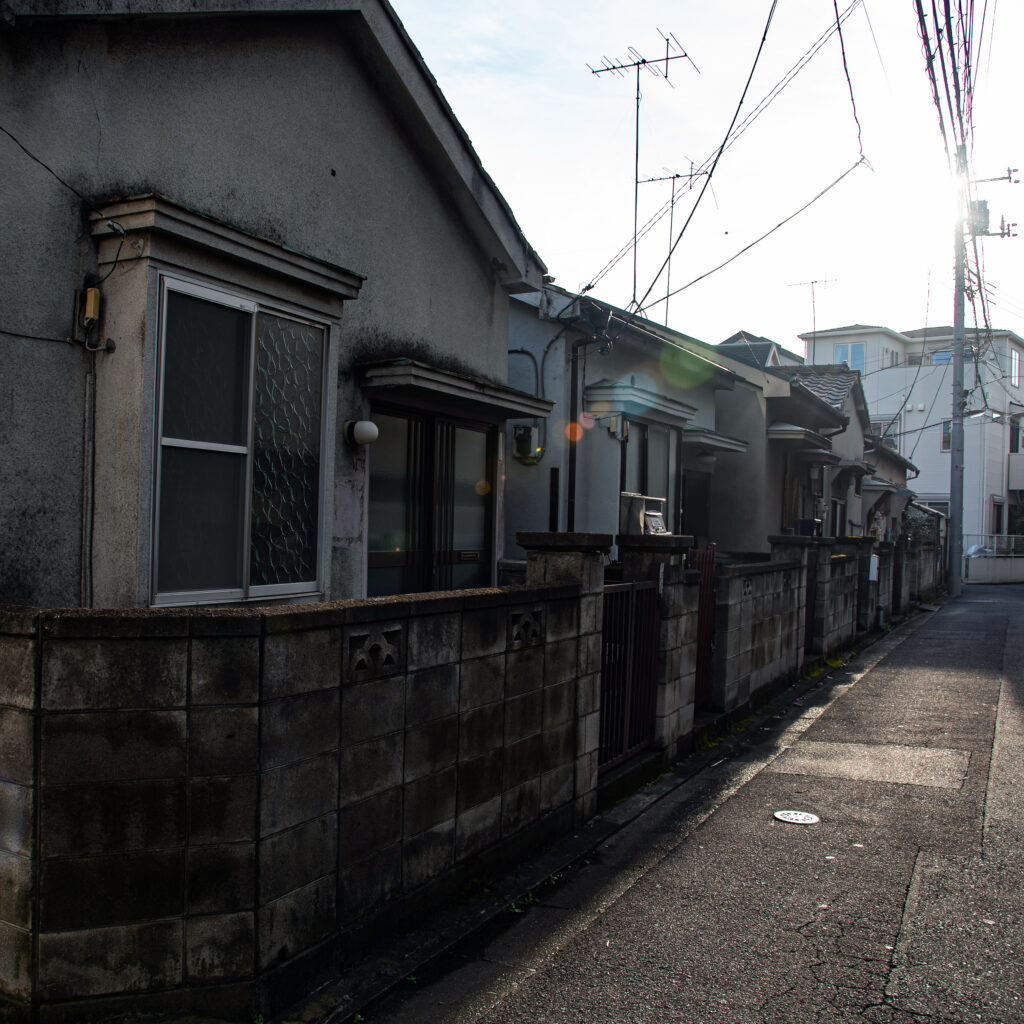 阿部定事件当時の住居跡（今は取り壊されている）