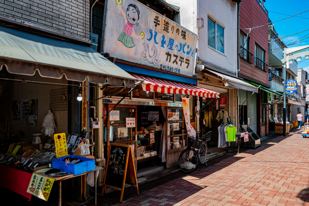 手作り感満載のパン屋さん