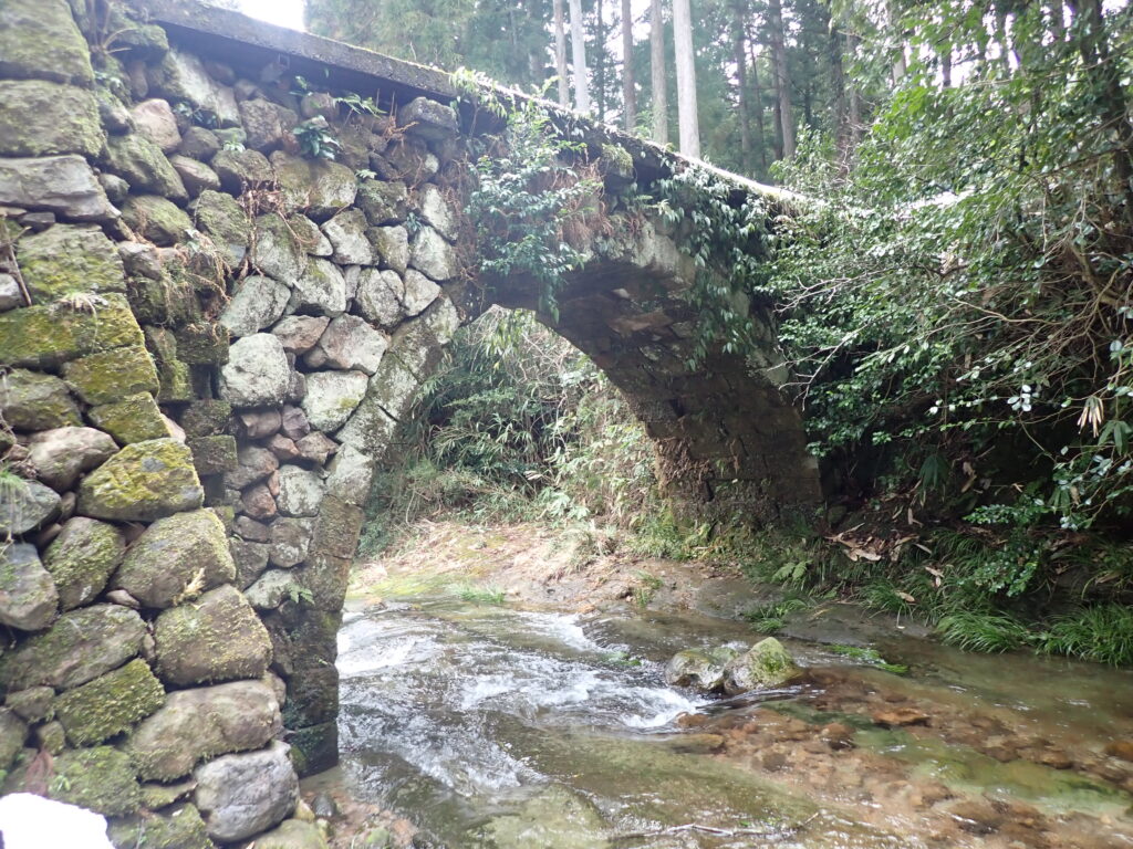 滝ヶ原のアーチ型石橋