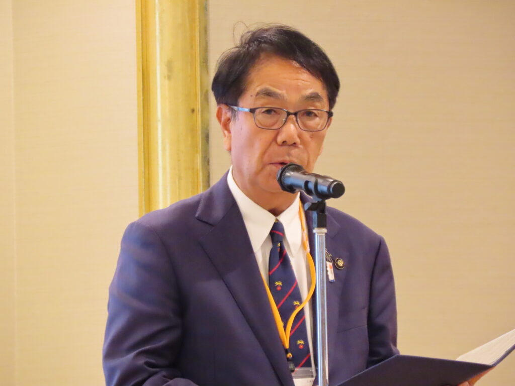 広島県尾道市の平谷祐宏市長