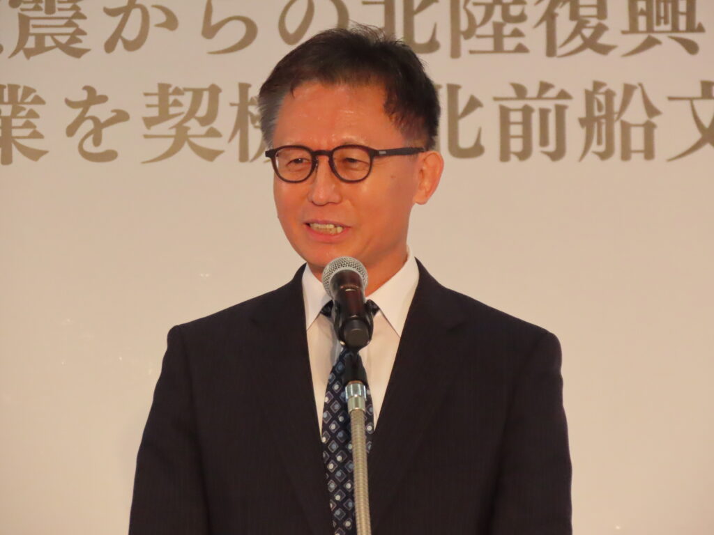 福井県の中村保博副知事