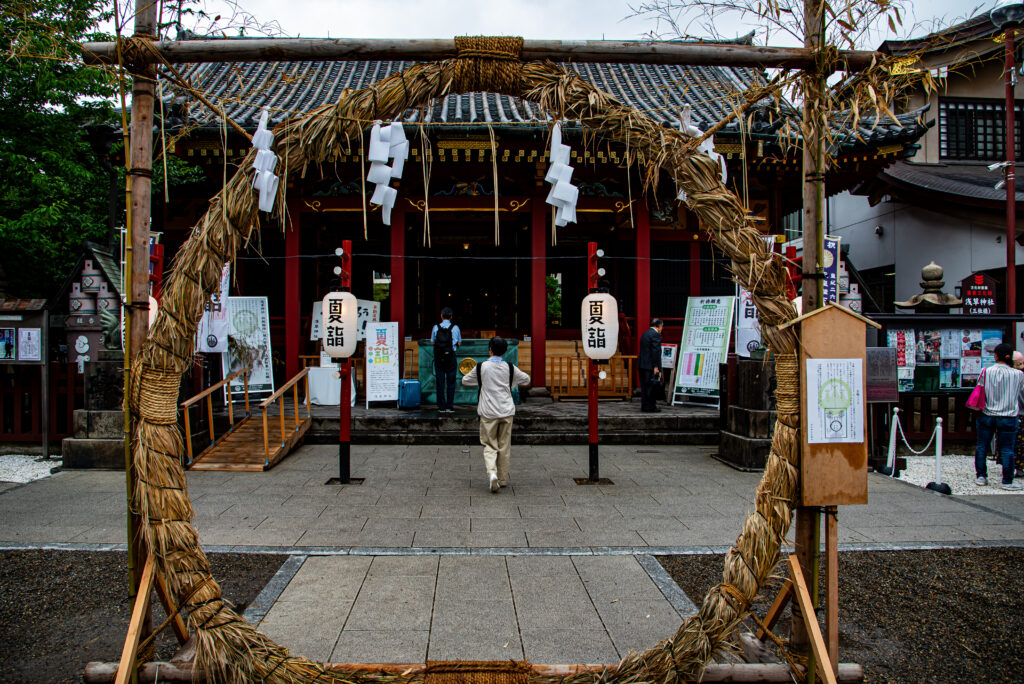 夏詣の発祥、浅草神社