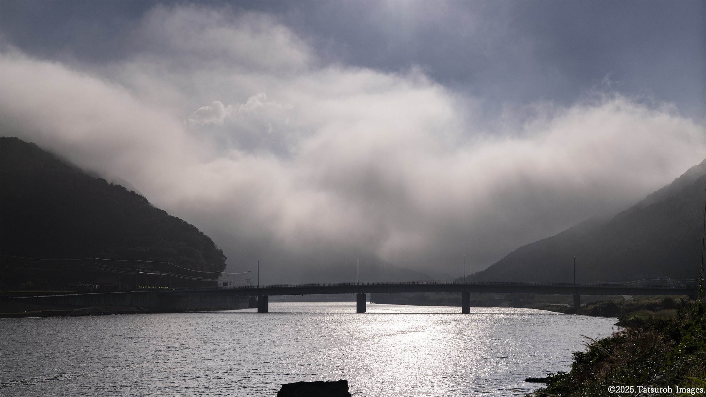 大和橋(下流から上流を観ている)②