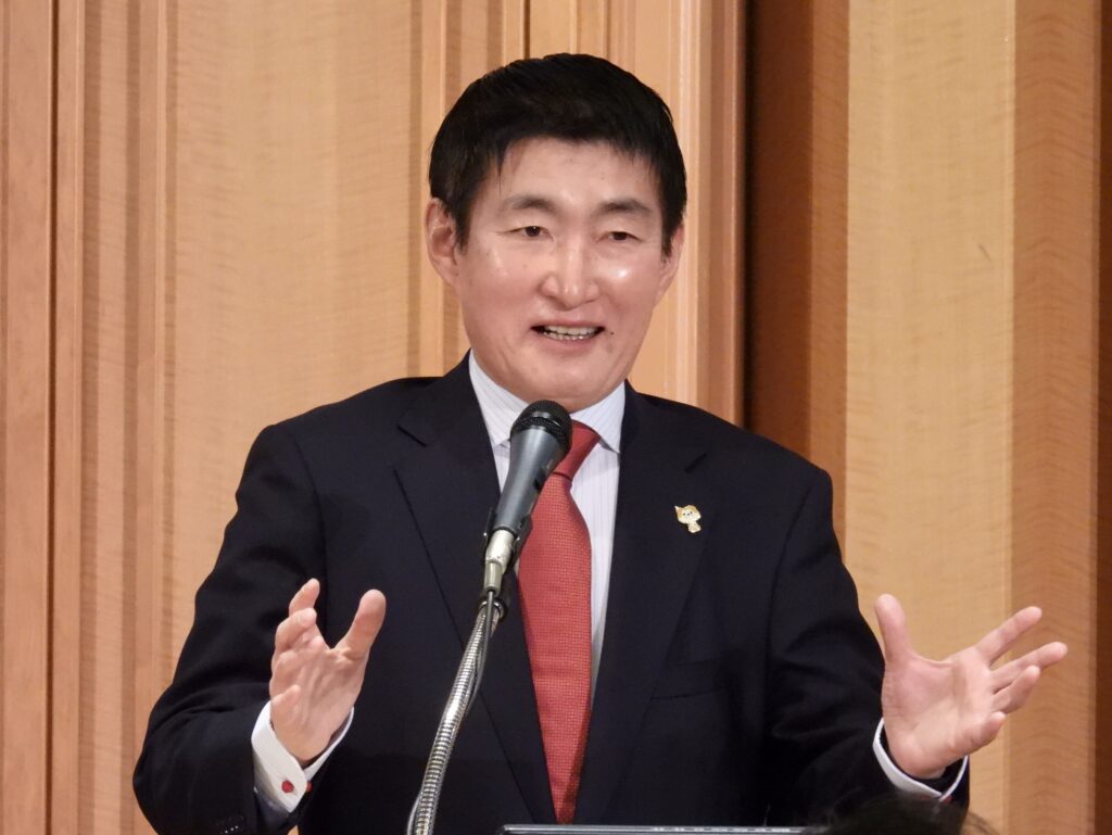 地域連携研究所自治体会員会長を務める福原淳二衆議院議員