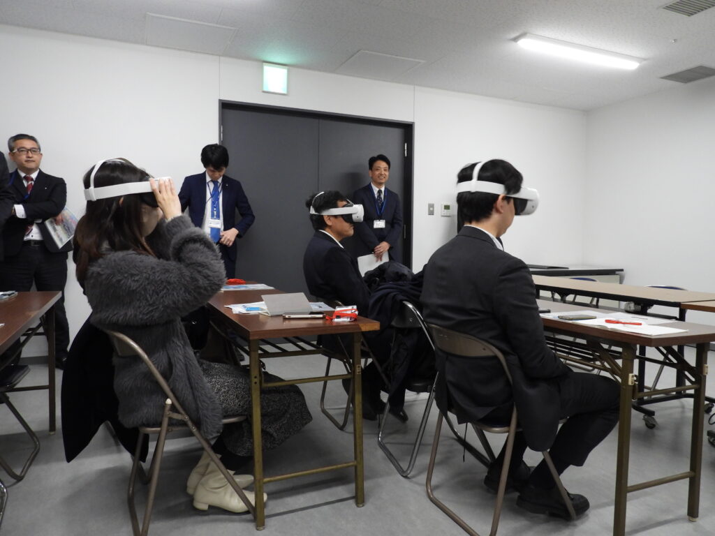 VR体験の様子