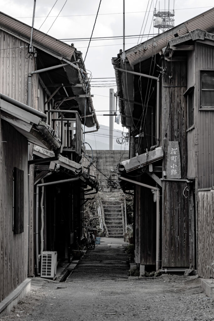 炭住の跡だろうか