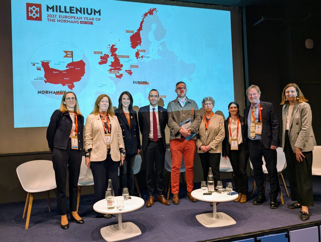 登壇者の面々。世界の観光をリードしていくという気概を感じた