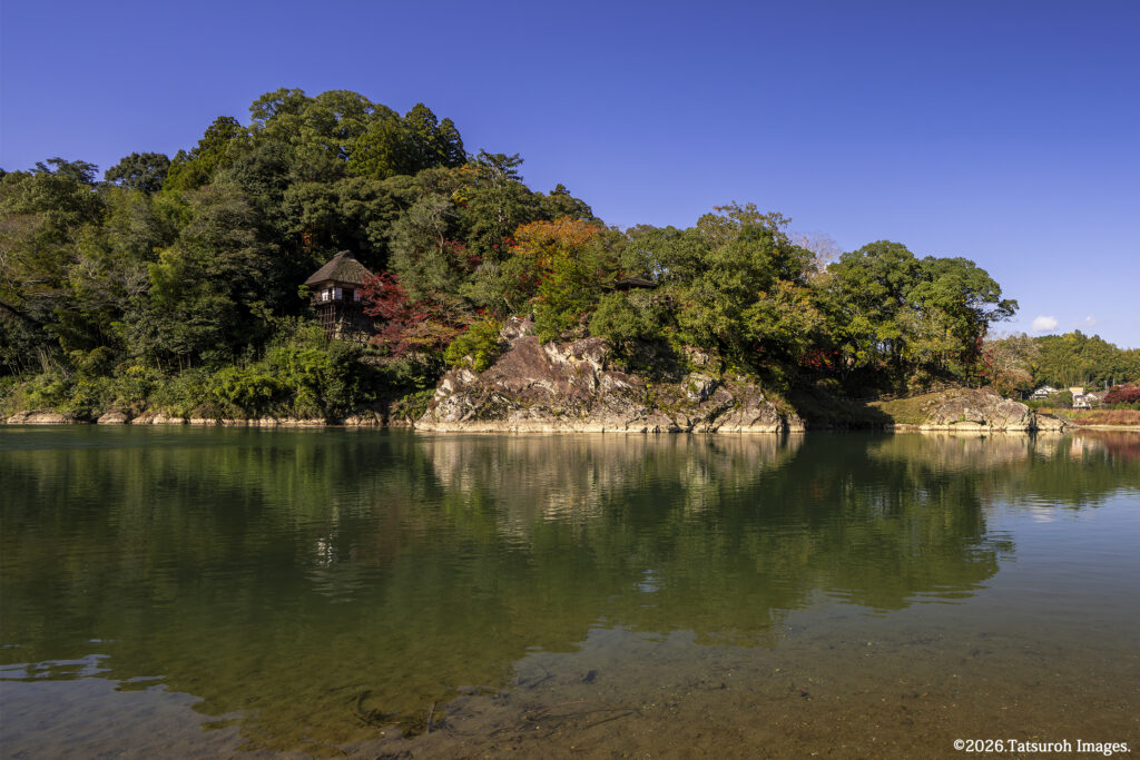 晩秋の絶景臥龍淵 / 2024年12月2日撮影