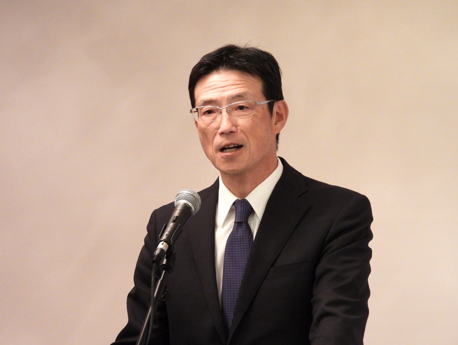橋本新会長(エヌオーイー社長)