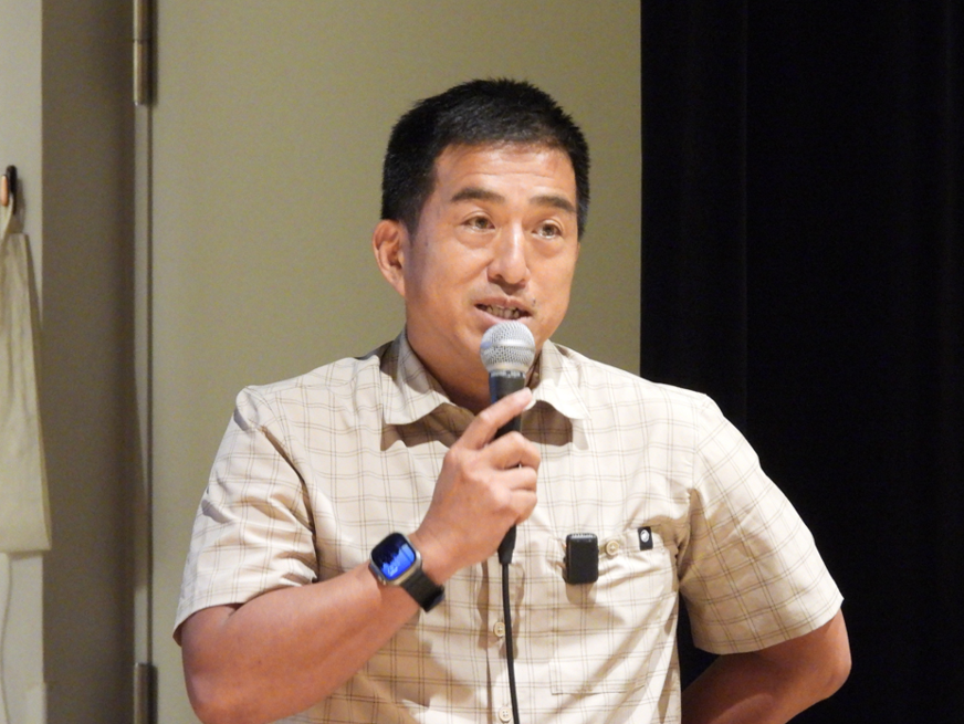 みたけレースラフティングクラブ代表の柴田大吾氏